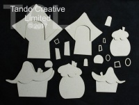 Tando Creative - Whimsical Houses set 2